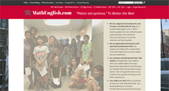 Desktop Screenshot of mathenglish.com